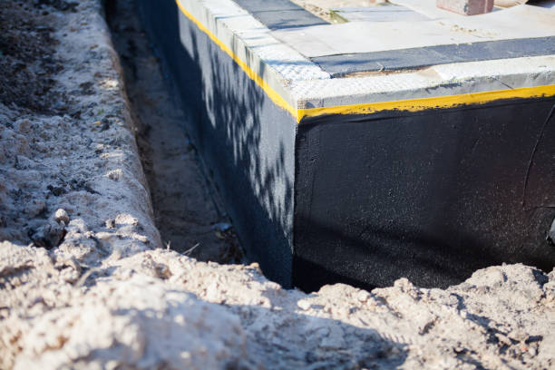 Residential Wet Basement Repair installation at a Trenton, GA home by SJ Waterproofing Pros